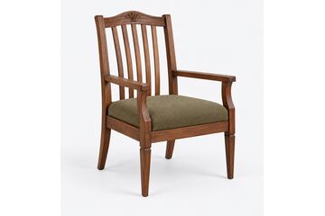 Mehrab Slatted Reading Armchair — design preview