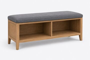 Haven Twin-Bay Storage Bench — design preview