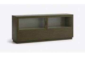 Aftab Low Curio Cabinet — design preview