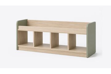 Bano Front-Facing Toy Library — design preview