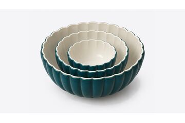 Katori Carved-Edge Serving Bowl Set — design preview