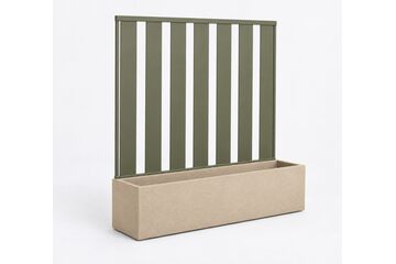 Nadi Balcony Privacy Screen Planter — design preview