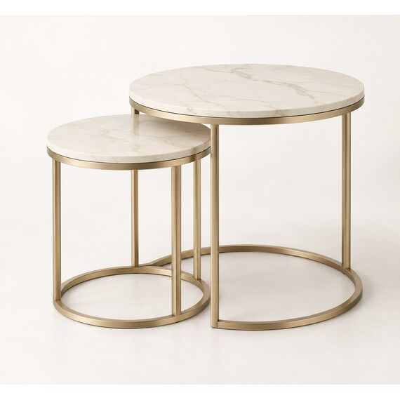 Orla Marble-Look Side Table Duo — design preview