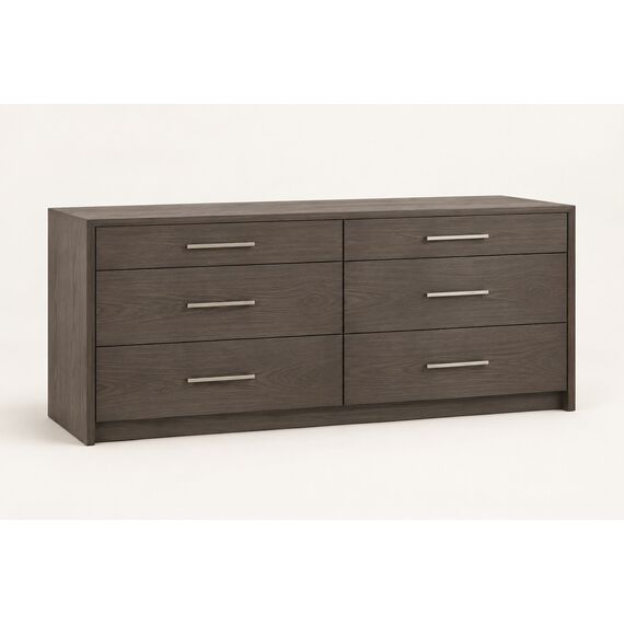 Nacre Six-Drawer Dresser — design preview
