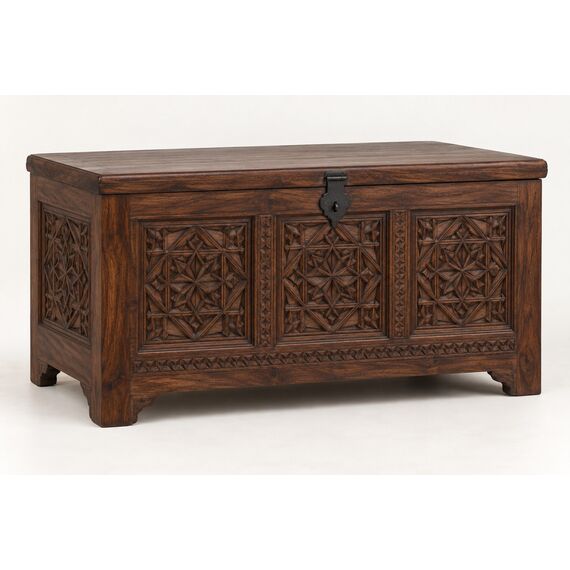 Noor Carved Dowry Chest — design preview