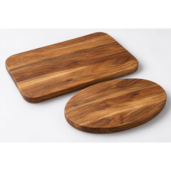 Barka Acacia Serving Board Pair — design preview