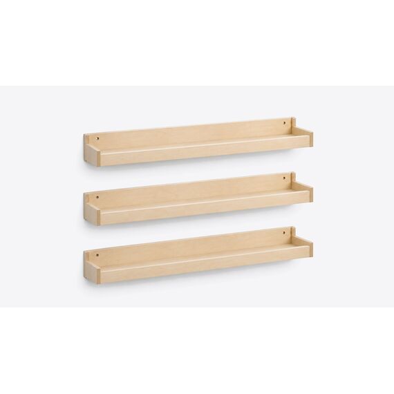 Kitaab Front-Facing Book Ledge Set — design preview