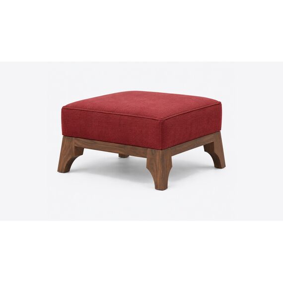 Mehrab Crescent-Leg Pouf Ottoman — design preview