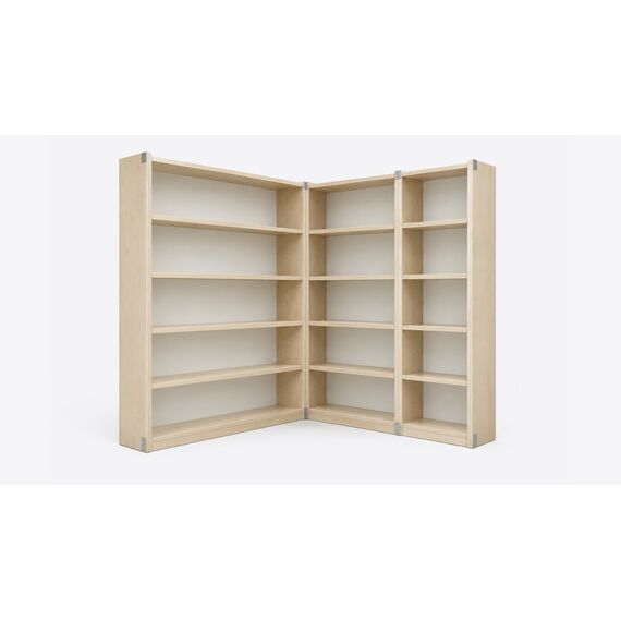Nile Modular Corner Book Wall — design preview