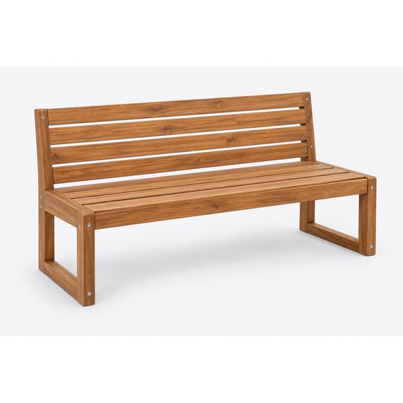 Sahil Teak-Style Garden Bench — design preview