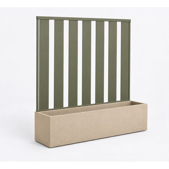 Nadi Balcony Privacy Screen Planter — design preview