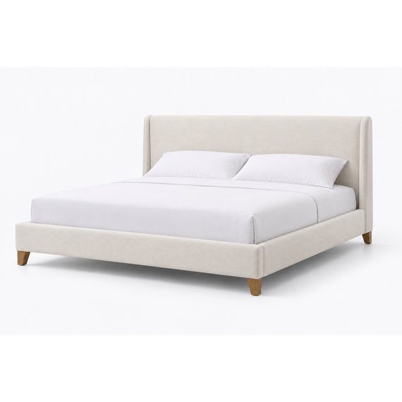 Rayan bed viewed from the opposite three-quarter angle