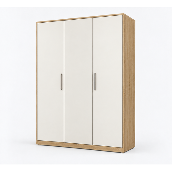 Safa 3-Door Wardrobe — angled product view