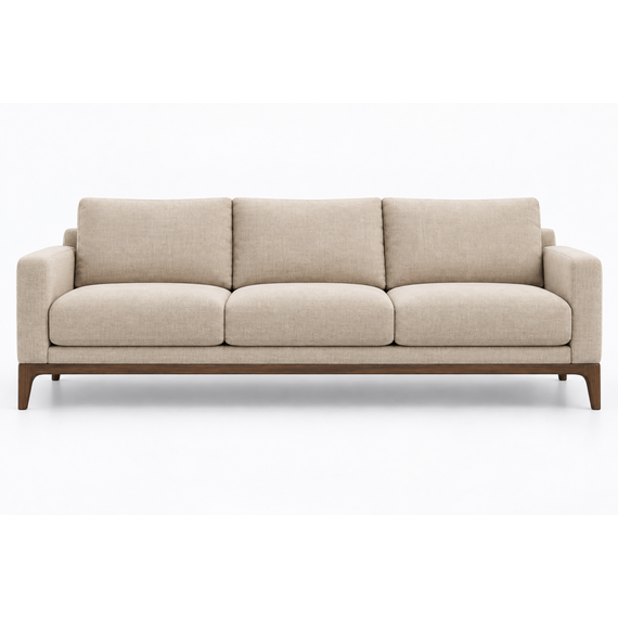 Ayla sofa styled in a contemporary living room