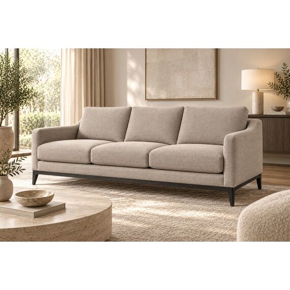 Kora Quiet Luxury 3-Seater Sofa — design preview