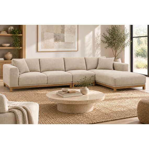 Kaia Modular 4-Piece Sectional — design preview