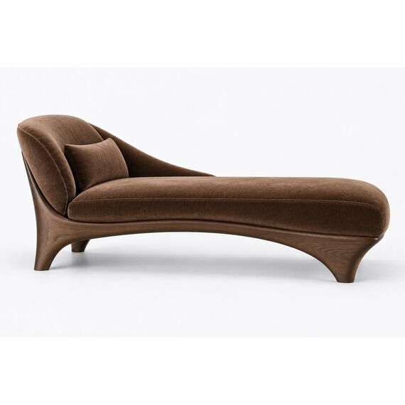 Vira Organic Modern Chaise Lounge — design preview