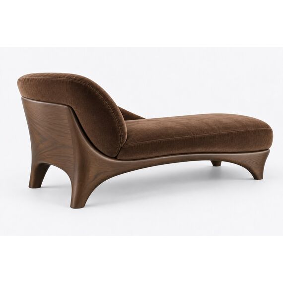 Vira Organic Modern Chaise Lounge — design preview