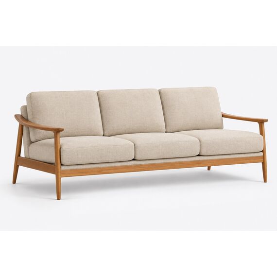 Nova Mid-Century 3-Seater Sofa — design preview
