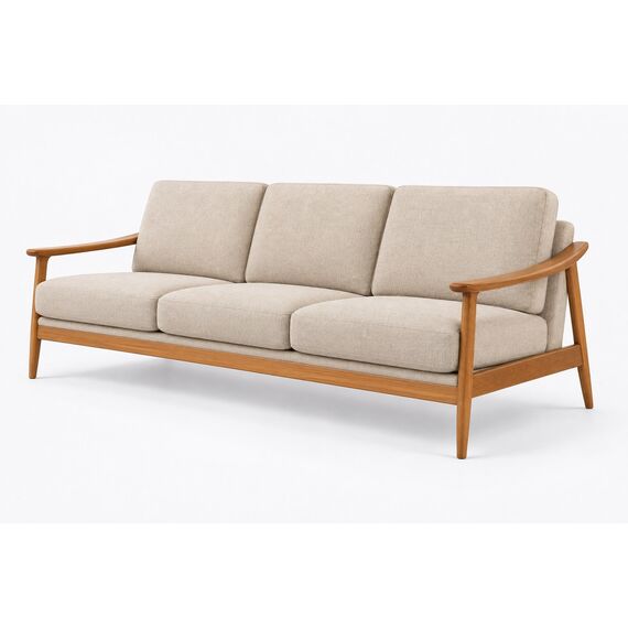 Nova Mid-Century 3-Seater Sofa — design preview