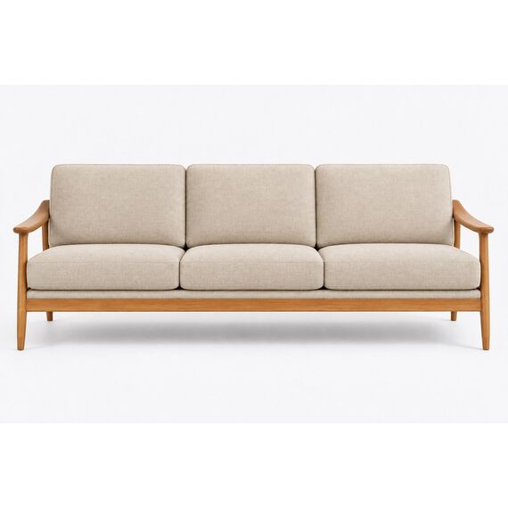 Nova Mid-Century 3-Seater Sofa — design preview