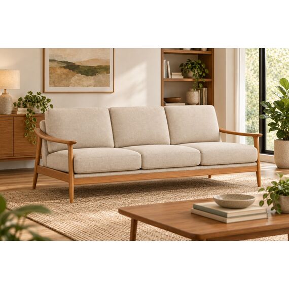 Nova Mid-Century 3-Seater Sofa — design preview
