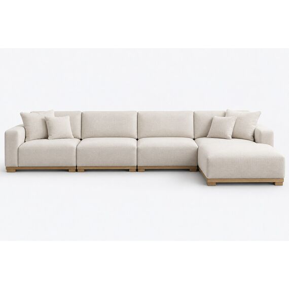Nisa Modular 4-Piece Sectional — design preview