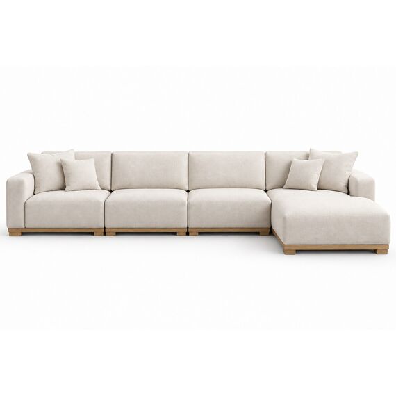 Nisa Modular 4-Piece Sectional — design preview