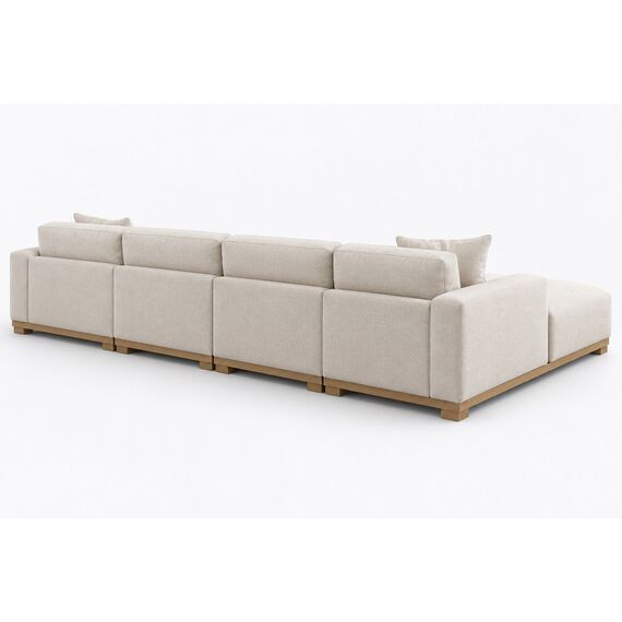 Nisa Modular 4-Piece Sectional — design preview