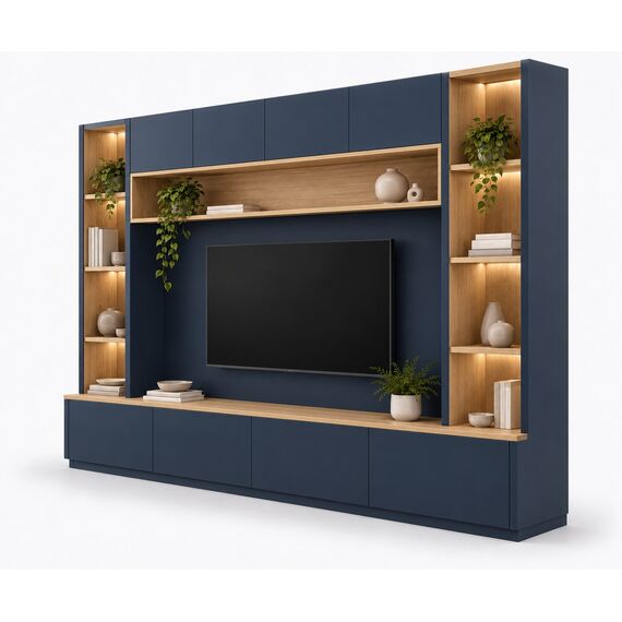 Vira Modular Living Room Wall Unit — design preview