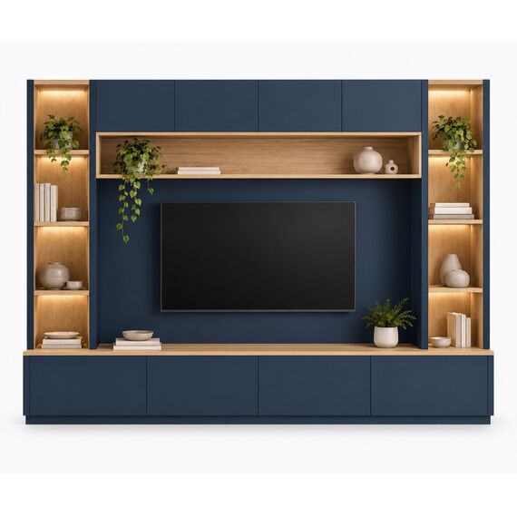 Vira Modular Living Room Wall Unit — design preview