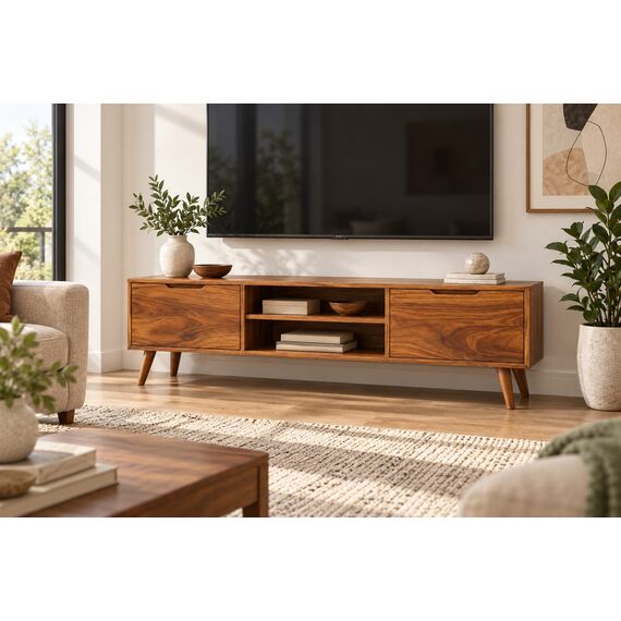 Mora Compact Media Bench — design preview