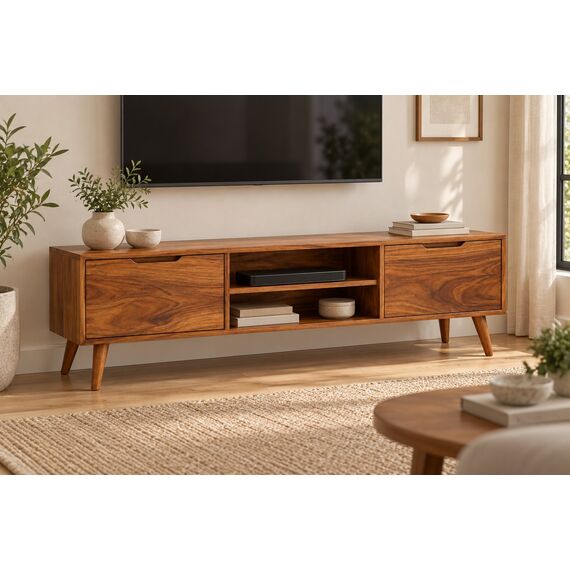Mora Compact Media Bench — design preview