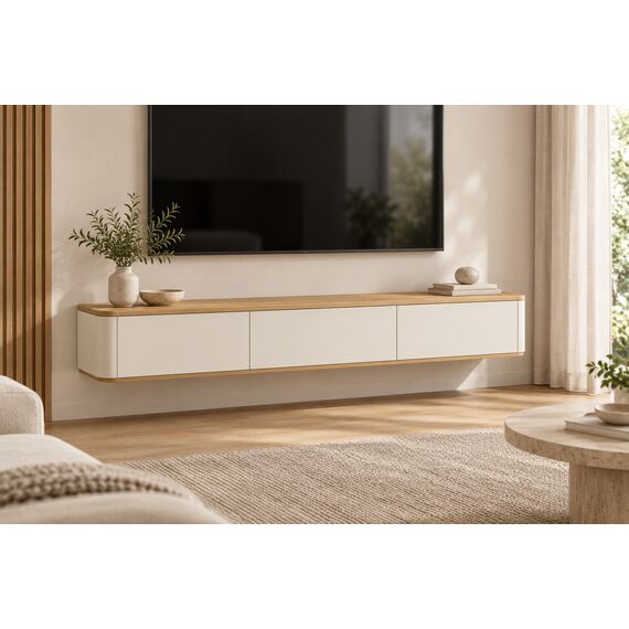 Vela Smart Floating TV Console — design preview