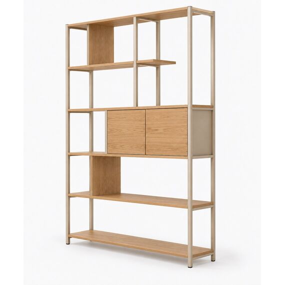 Mirae Modular Room Divider Shelf — design preview