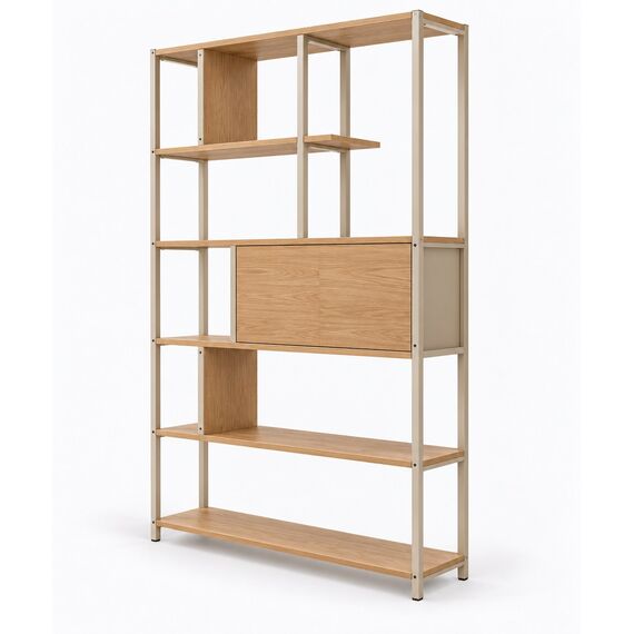 Mirae Modular Room Divider Shelf — design preview