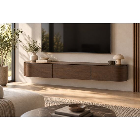 Milan Smart Floating TV Console — design preview