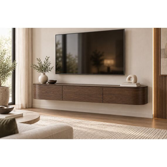 Milan Smart Floating TV Console — design preview