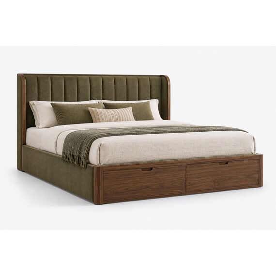 Vela Smart King Storage Bed — design preview