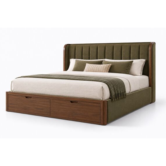 Vela Smart King Storage Bed — design preview