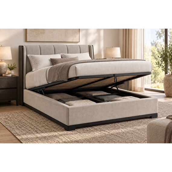 Tala Smart Queen Lift-Up Storage Bed — design preview