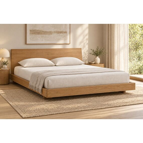 Meya Compact Low Profile Bed — design preview