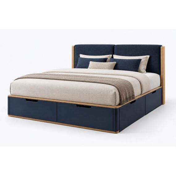 Luma Smart King Storage Bed — design preview