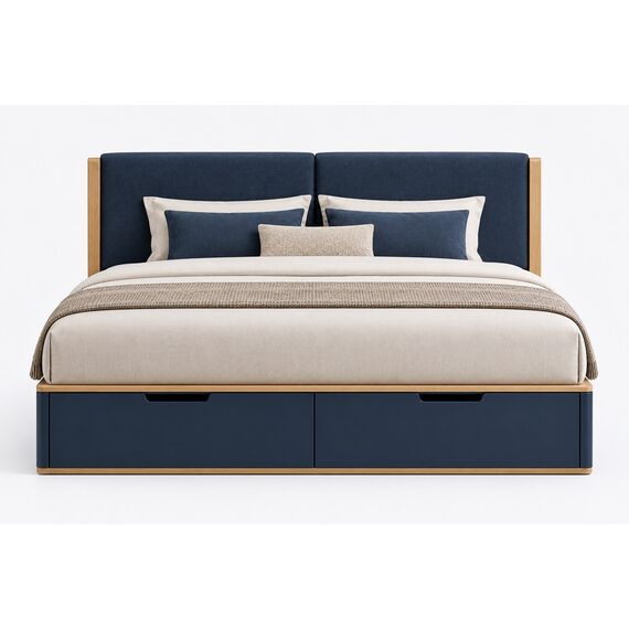 Luma Smart King Storage Bed — design preview