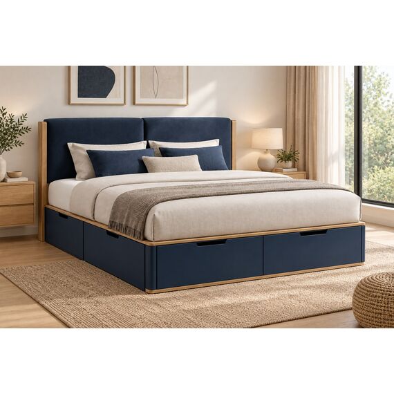 Luma Smart King Storage Bed — design preview