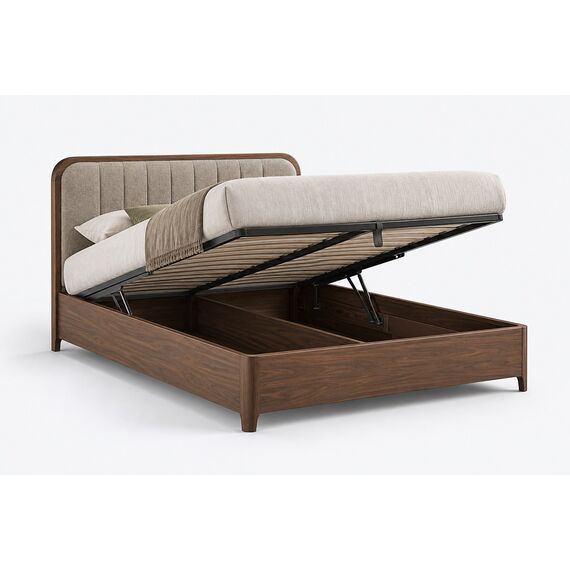 Alya Smart Queen Lift-Up Storage Bed — design preview