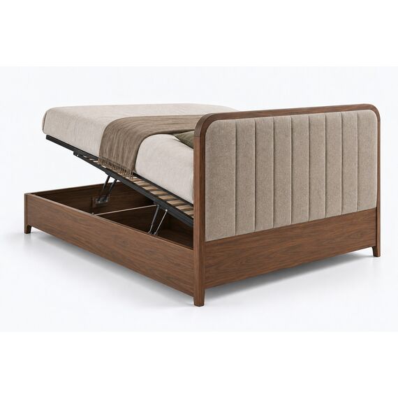 Alya Smart Queen Lift-Up Storage Bed — design preview