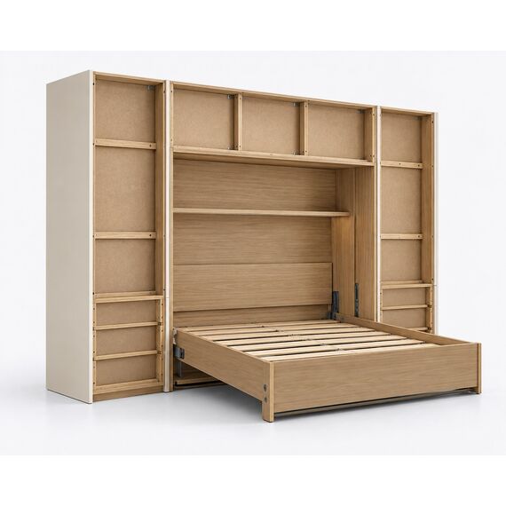 Nora Modular Wardrobe Bed Wall System — design preview