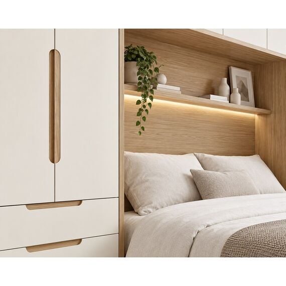 Nora Modular Wardrobe Bed Wall System — design preview