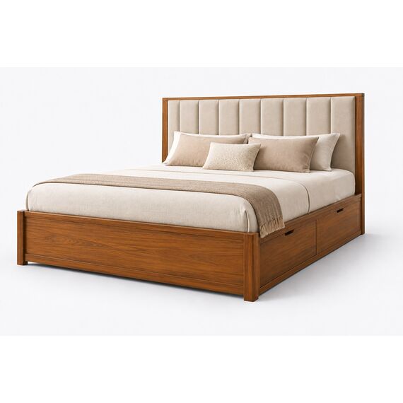 Aster Smart King Storage Bed — design preview